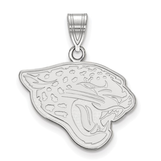 Sterling Silver Jacksonville Jaguars Medium Pendant Sterling Silver Jacksonville Jaguars Medium Pendant